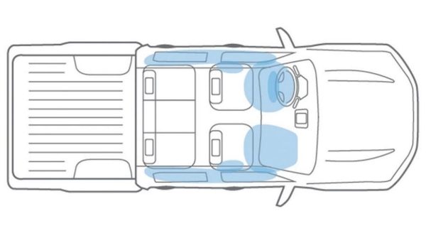 Nissan Frontier - Airbags