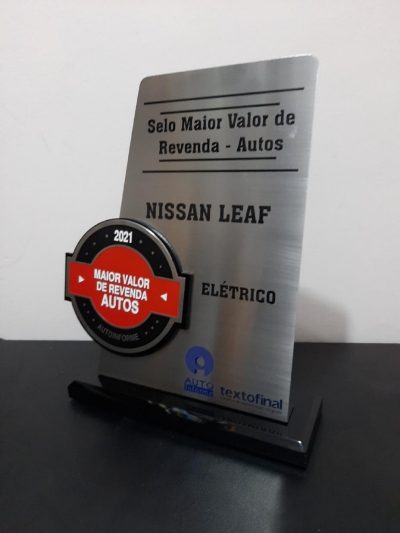 Nissan LEAF é eleito o modelo elétrico com maior valor de revenda do Brasil