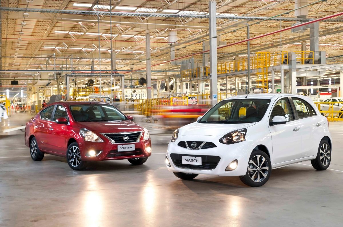 Nissan apresenta seus modelos March e Versa com câmbio XTRONIC CVT na Mobility&Show