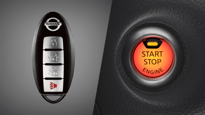 Chave inteligente (I-Key) e botão push start