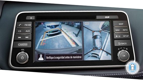 Monitor Inteligente de Visión Periférica del Nissan Kicks