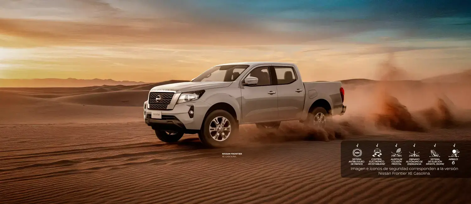 Pick up Nissan Frontier de Gasolina en Nissan Colombia