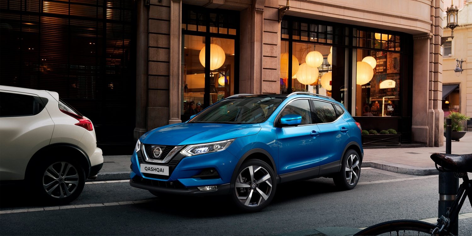 Qashqai 3/4 front parking