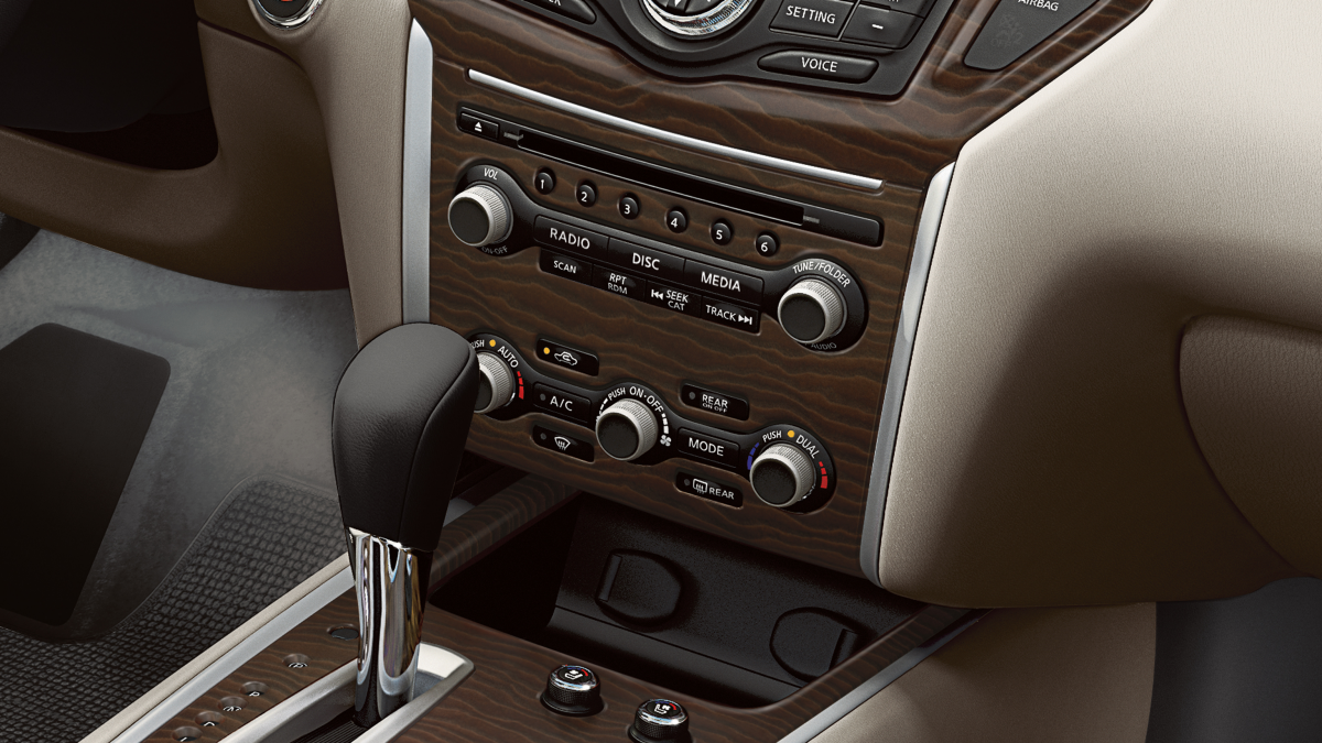 Nissan Pathfinder Rear Air Vents