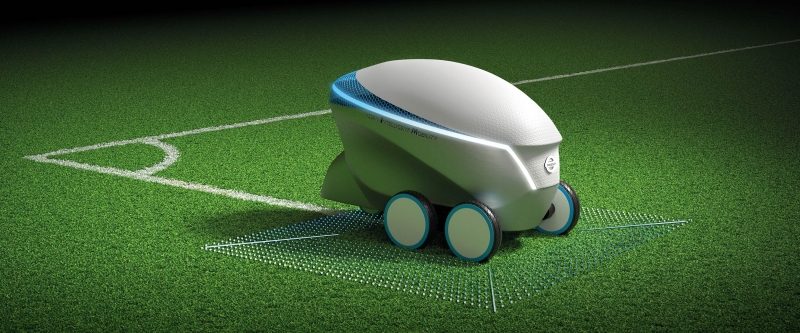robot autónomo Pitch-R inspirado en la tecnología ProPILOT