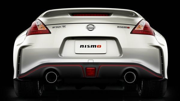 Back end view of car