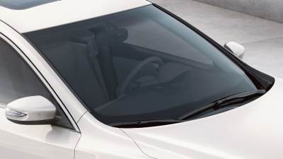 Heated windshield