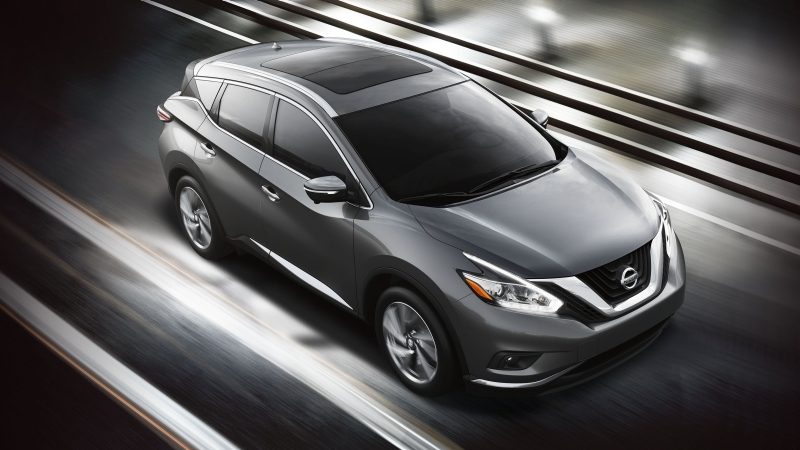 Vista 3/4 delantera del Nissan Murano