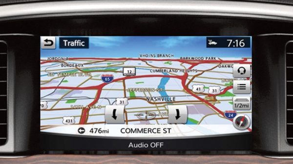 Nissan Pathfinder Navigation System Screen