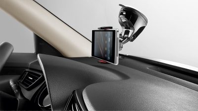 Тримач для смартфону з обертанням на 360 градусів (чорний) для Nissan X-TRAIL