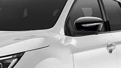 Накладки на дзеркала для Nissan QASHQAI, чорні