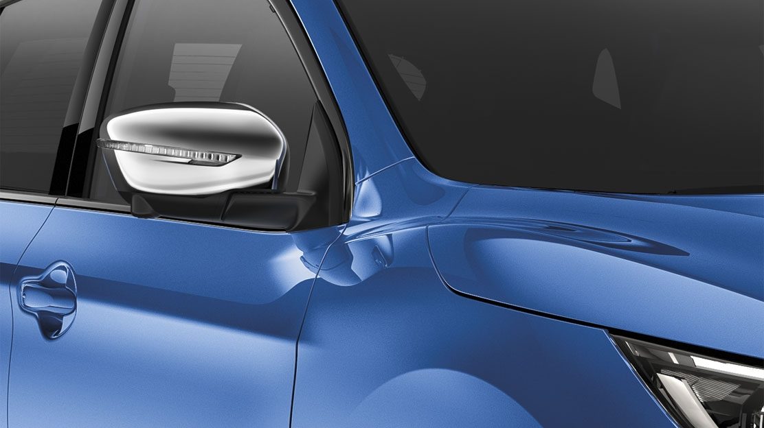 Хромовані накладки на дзеркала для Nissan QASHQAI