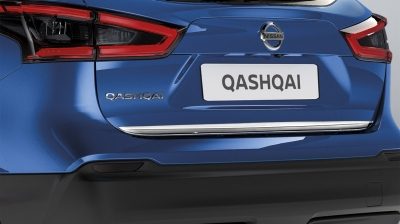 Хромована накладка на край дверей багажника для Nissan QASHQAI