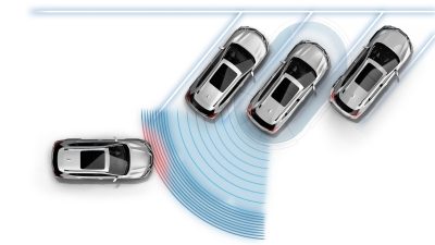 Попередження про поперечний рух ззаду в Nissan X-TRAIL