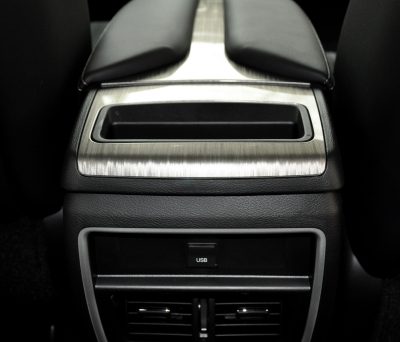 Control de climatización trasero del Nissan Murano