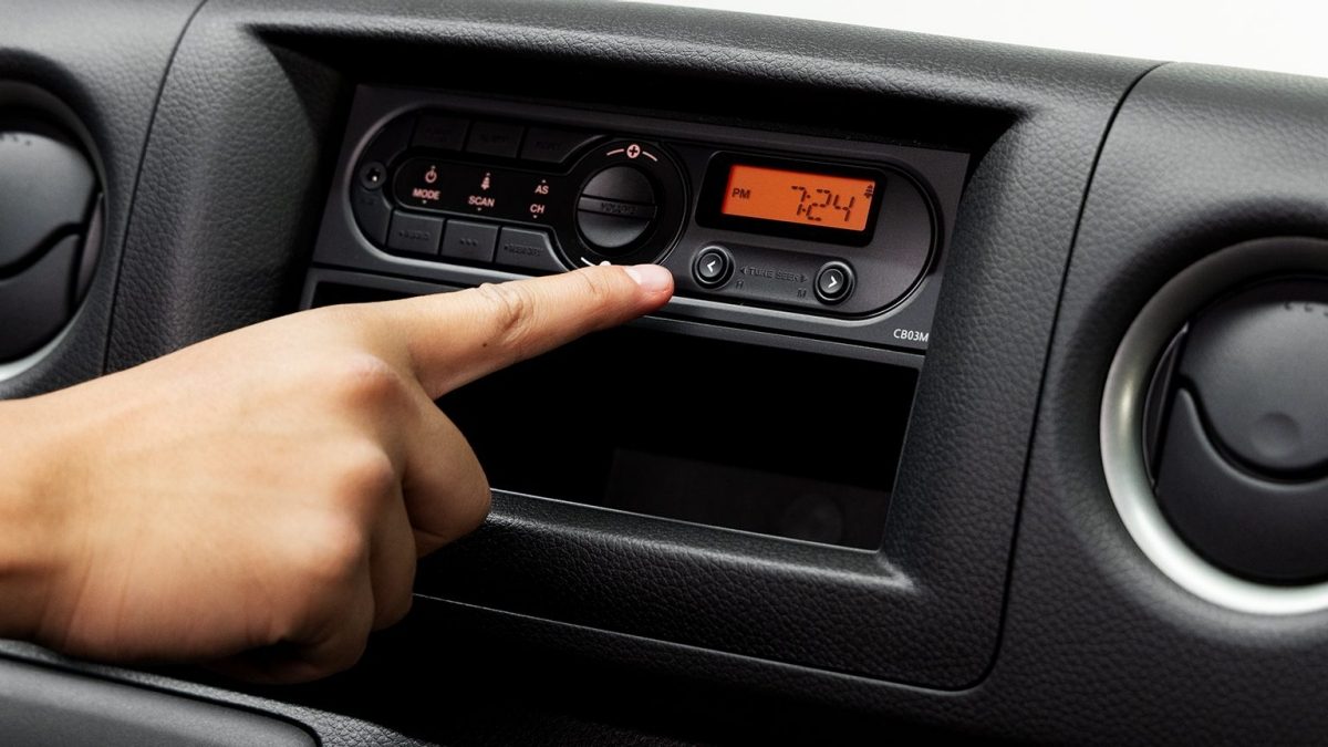 Sistema de audio AM/FM/AUX