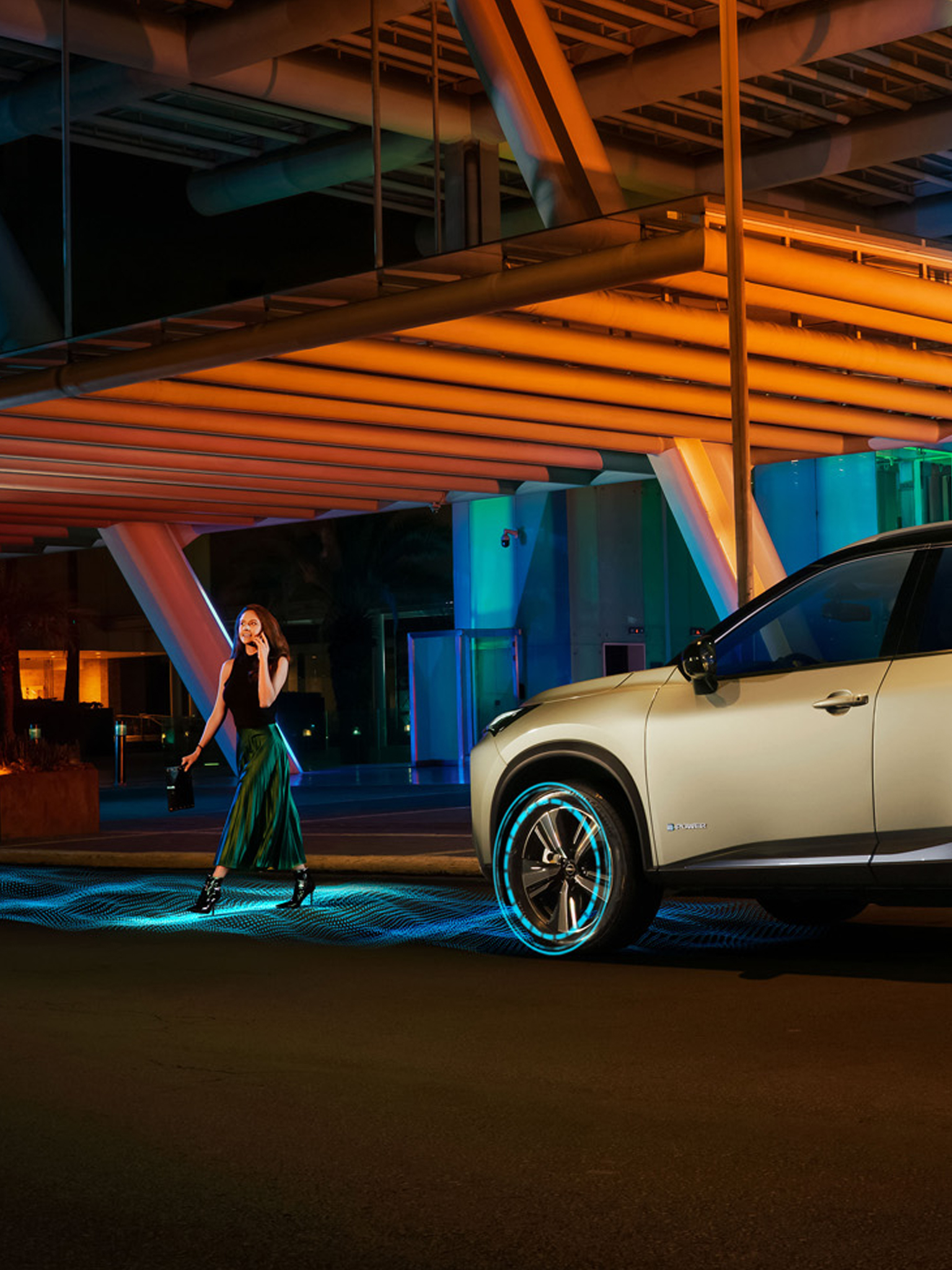 Nissan X-Trail e-POWER picado motor