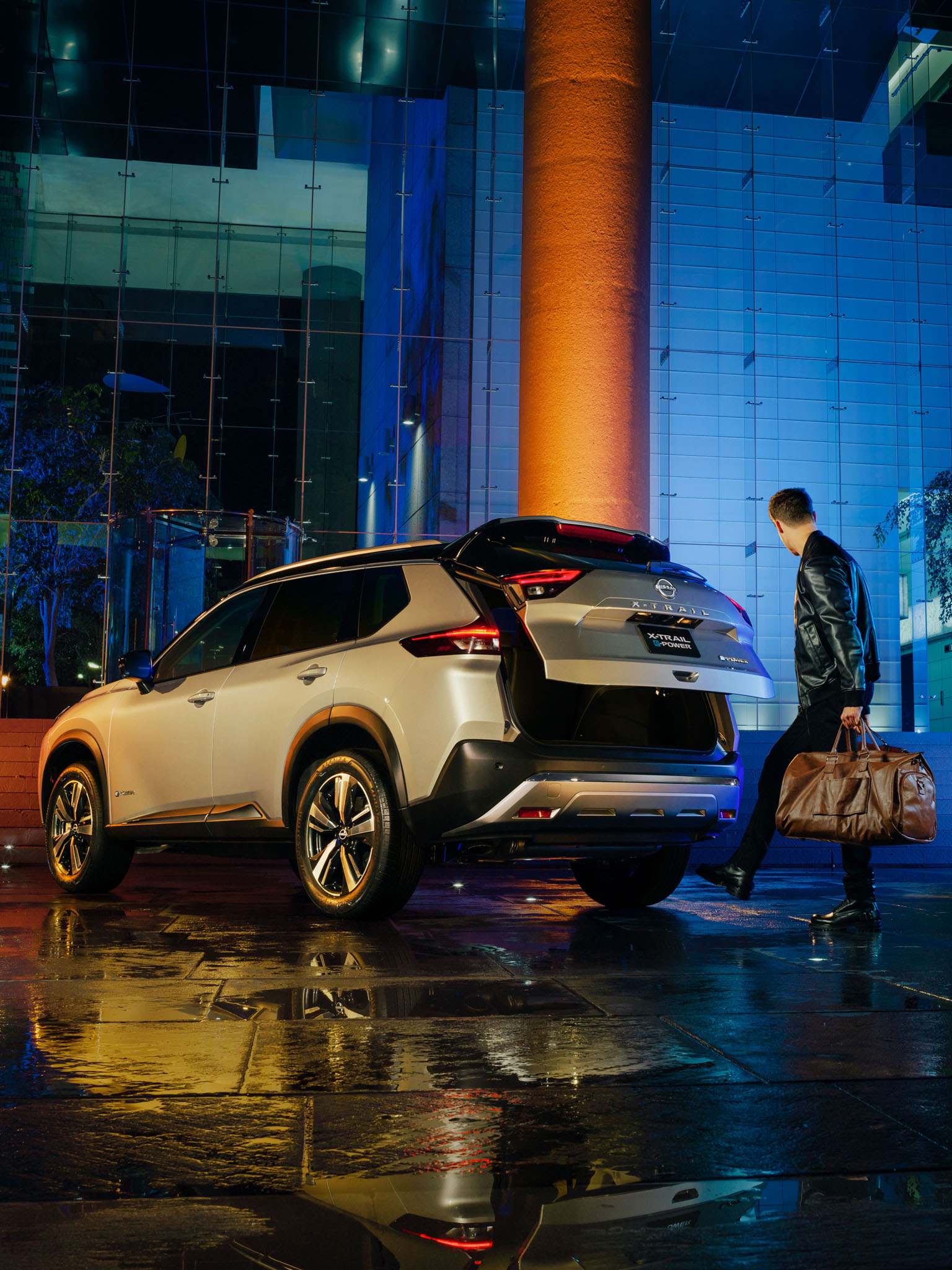 Nissan X-Trail e-POWER detalle piloto