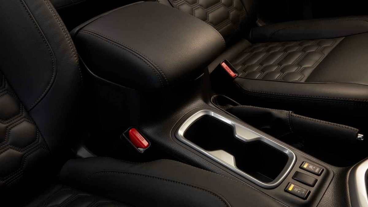 Nissan Frontier cuenta con un cómodo espacio interior