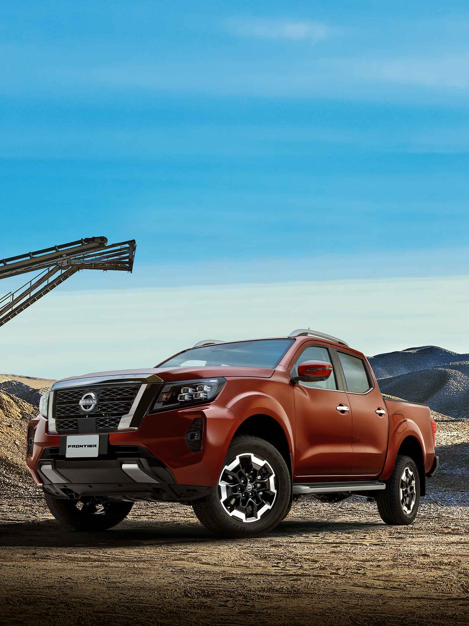 Asómbrate con el diseño exterior de Nissan Frontier 2025 e impulsa tu Modo PRO