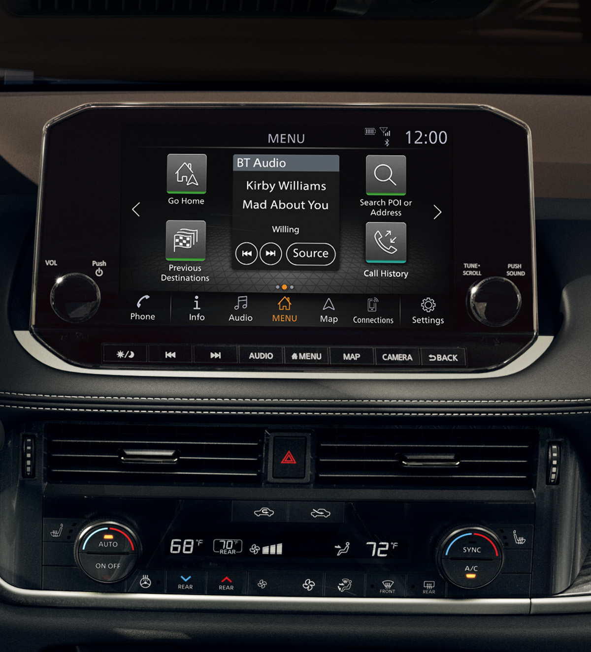 Con diferentes opciones personalizables, la pantalla de 12,3" te permite agrupar a tu gusto los indicadores e instrumentos