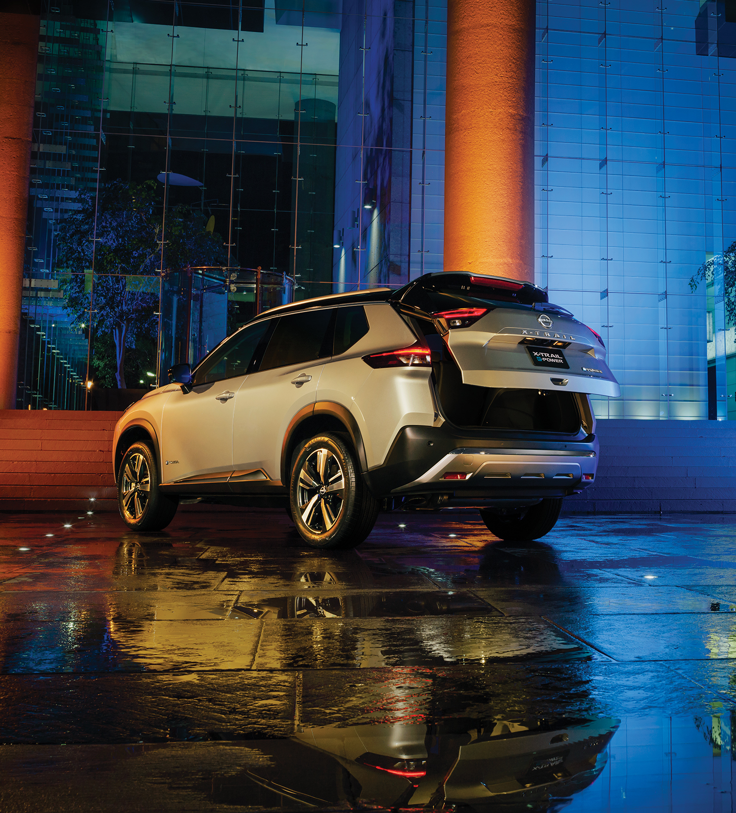 Nissan X-Trail e-POWER detalle piloto