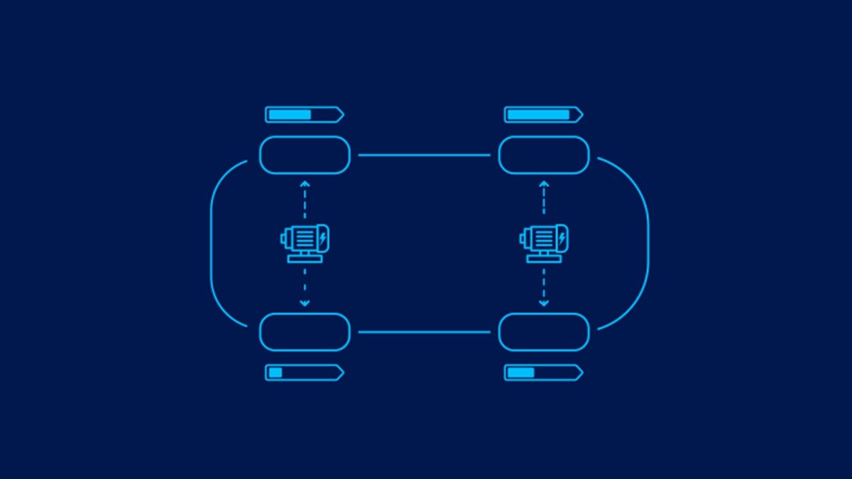 Gráfico de SUV con intervención inteligente de cambio de carril