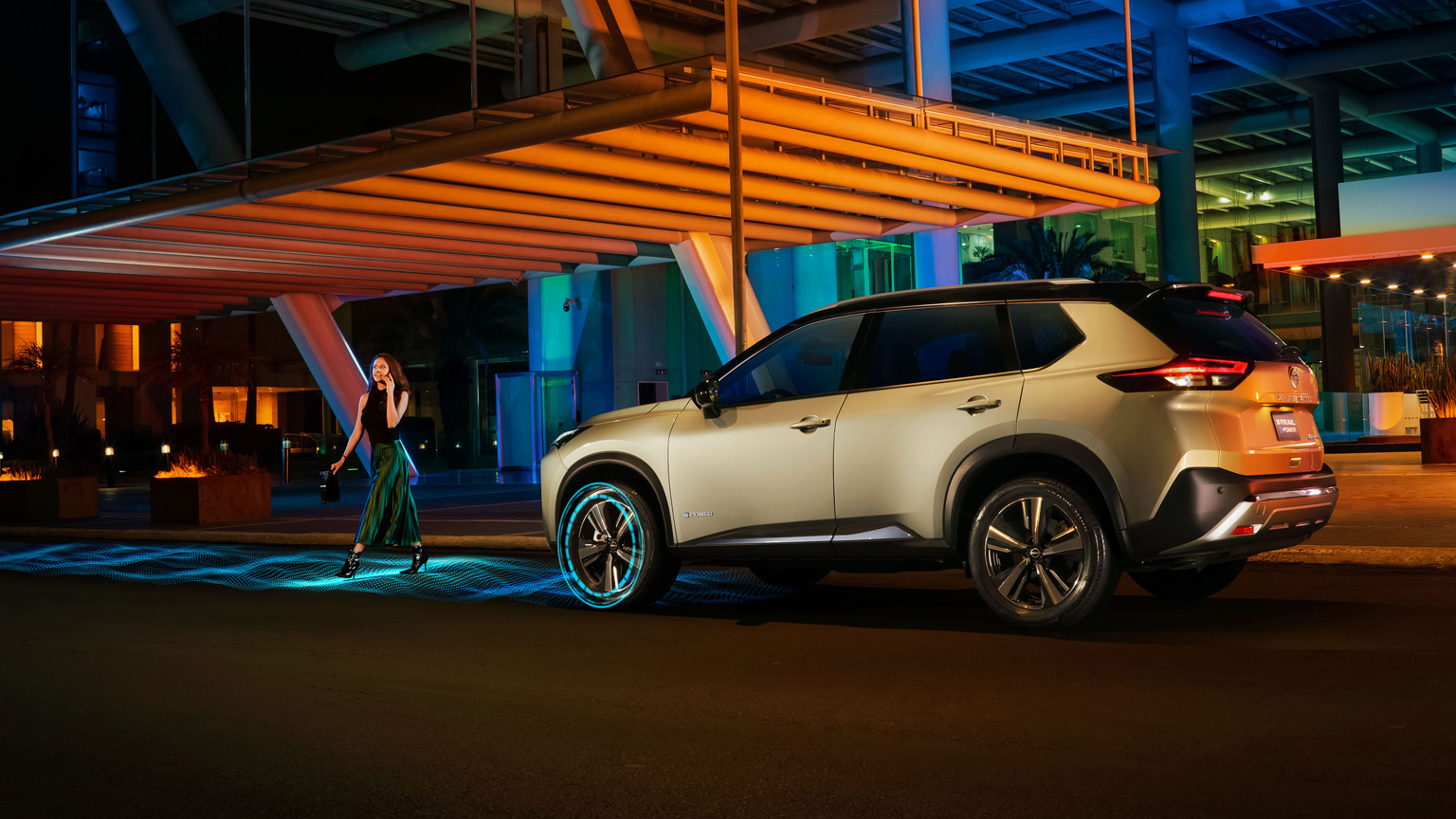 Nissan X-Trail e-POWER picado motor