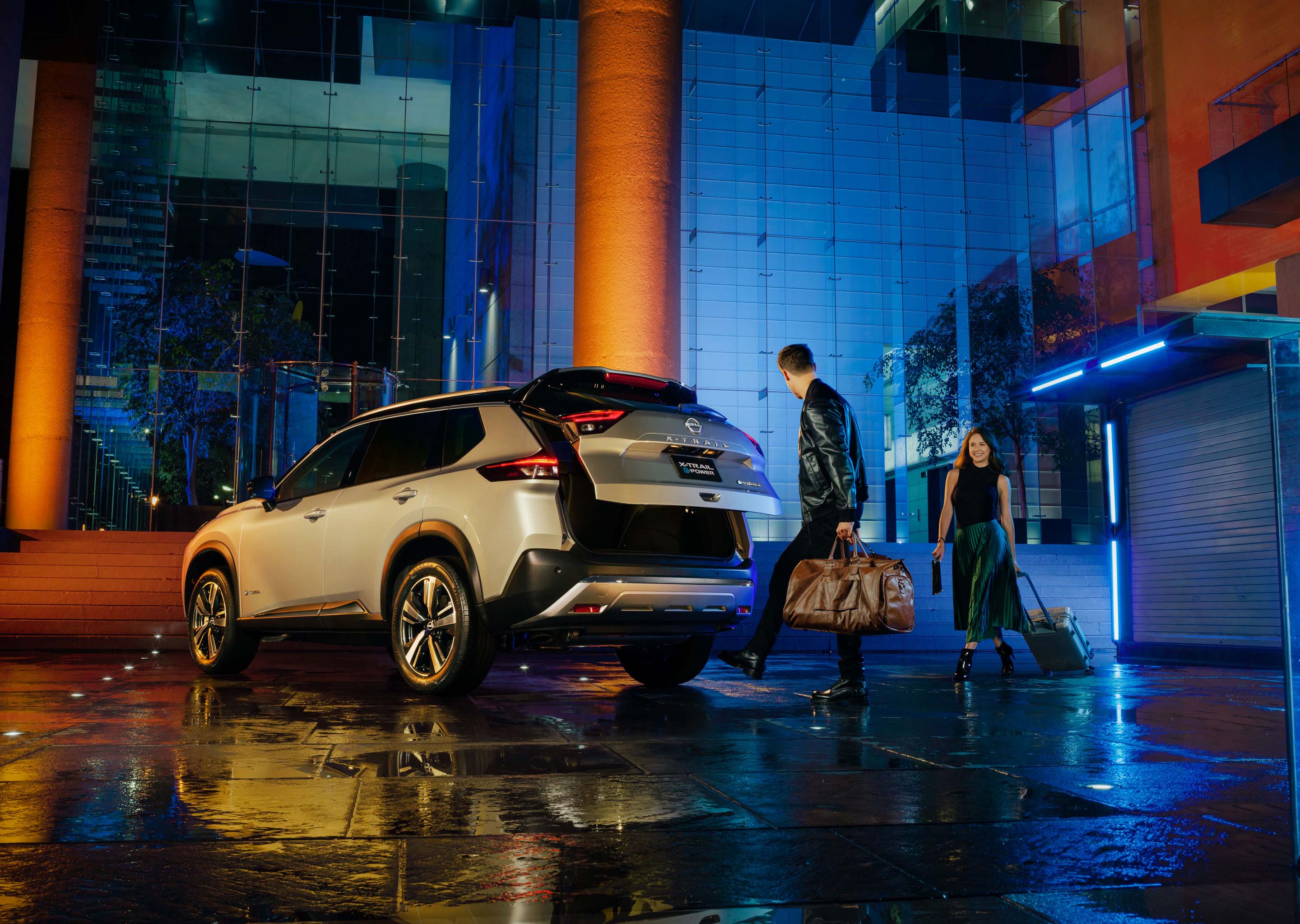 Nissan X-Trail e-POWER detalle piloto