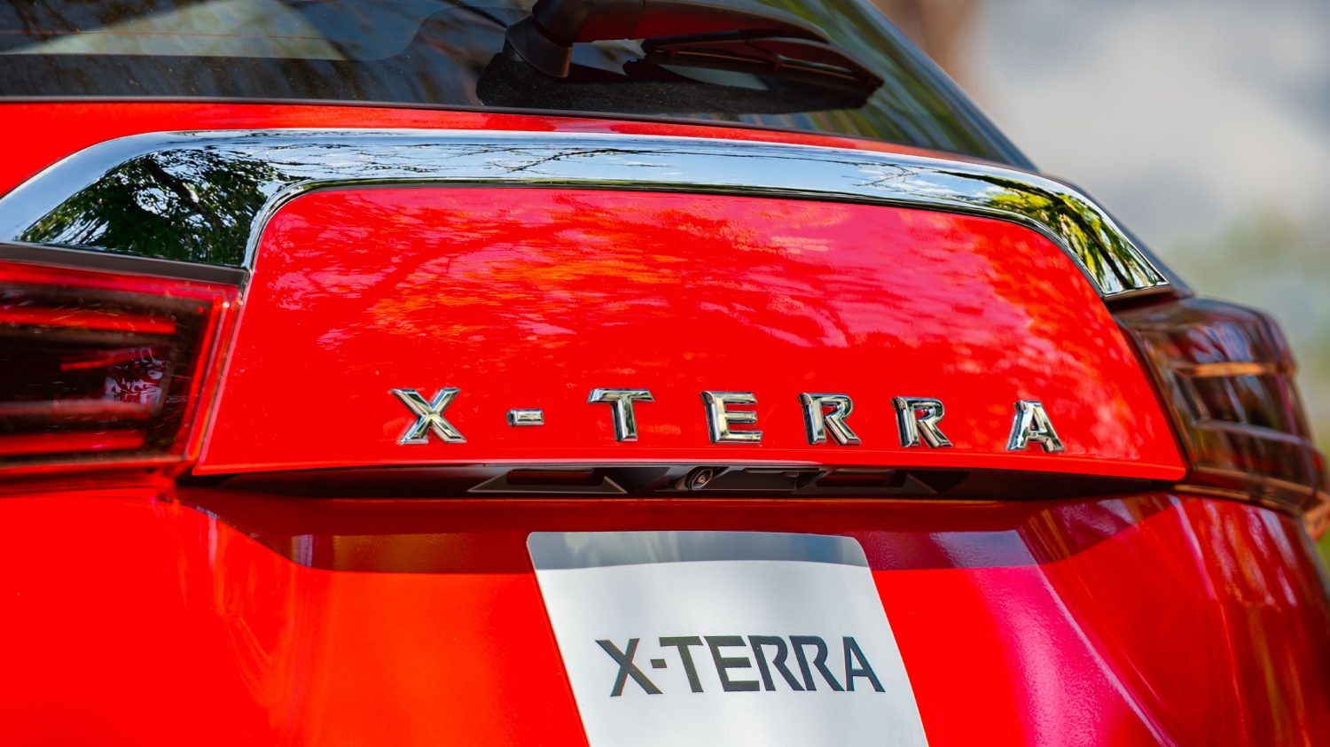 RESTYLED REAR FASCIA