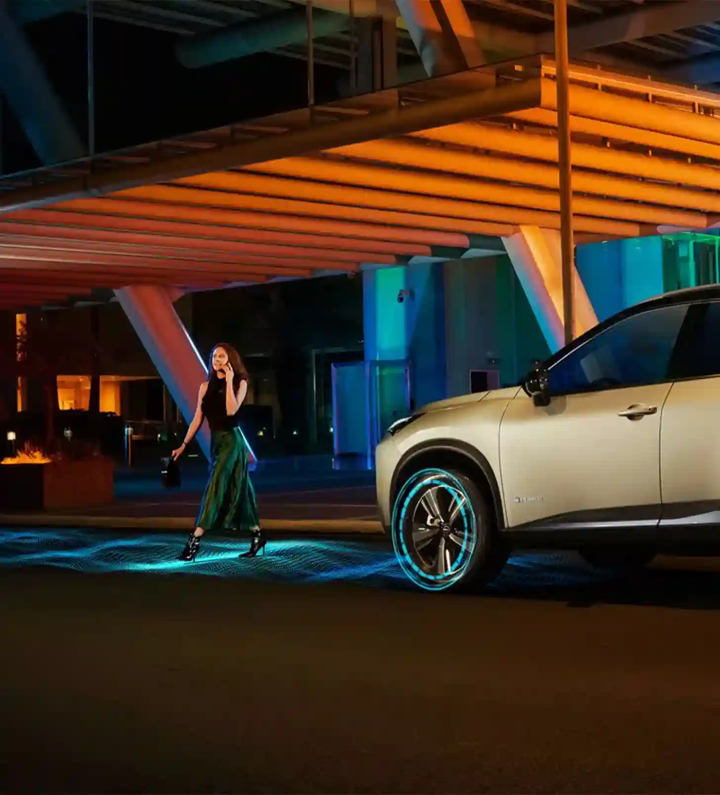 Sistema de tracción e-4ORCE de la camioneta Nissan Xtrail ePower