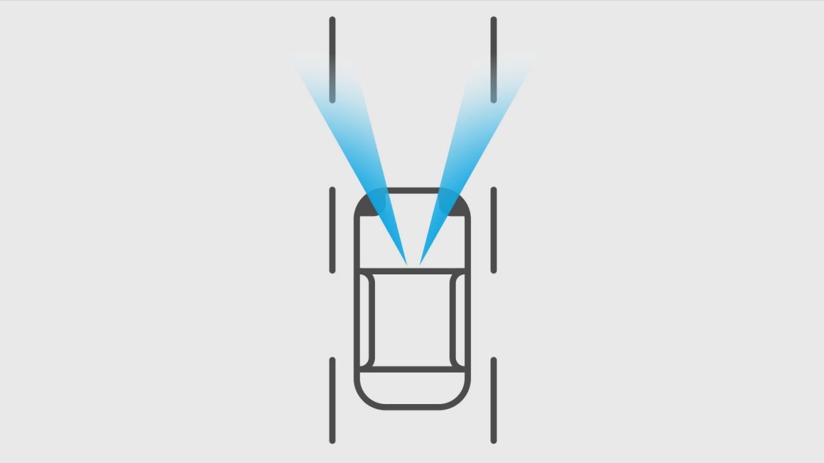 Nissan Qashqai Intelligent lane intervention illustration