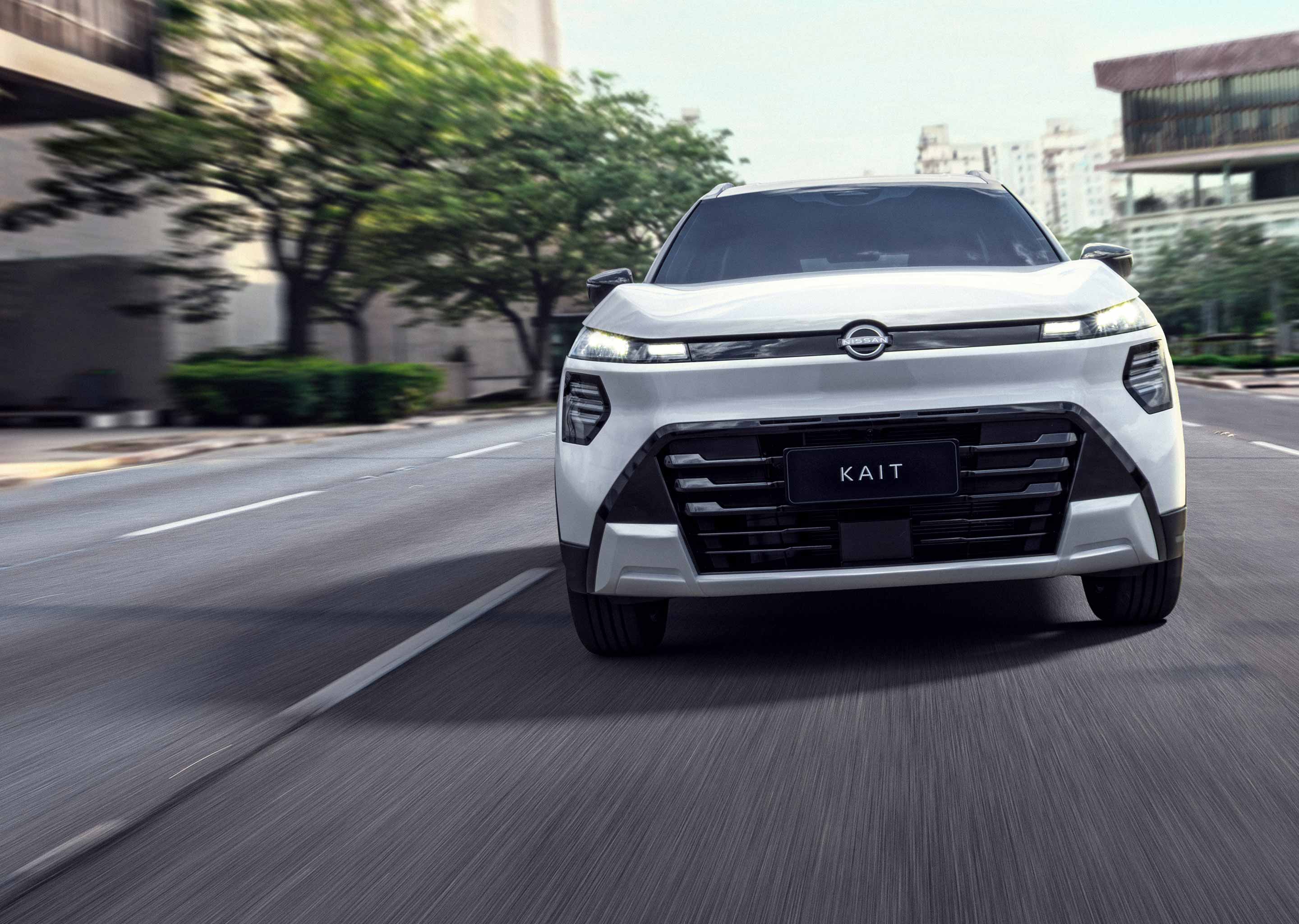 Nissan Kait 2026 SUV de entrada con estilo urbano y funcionalidad.