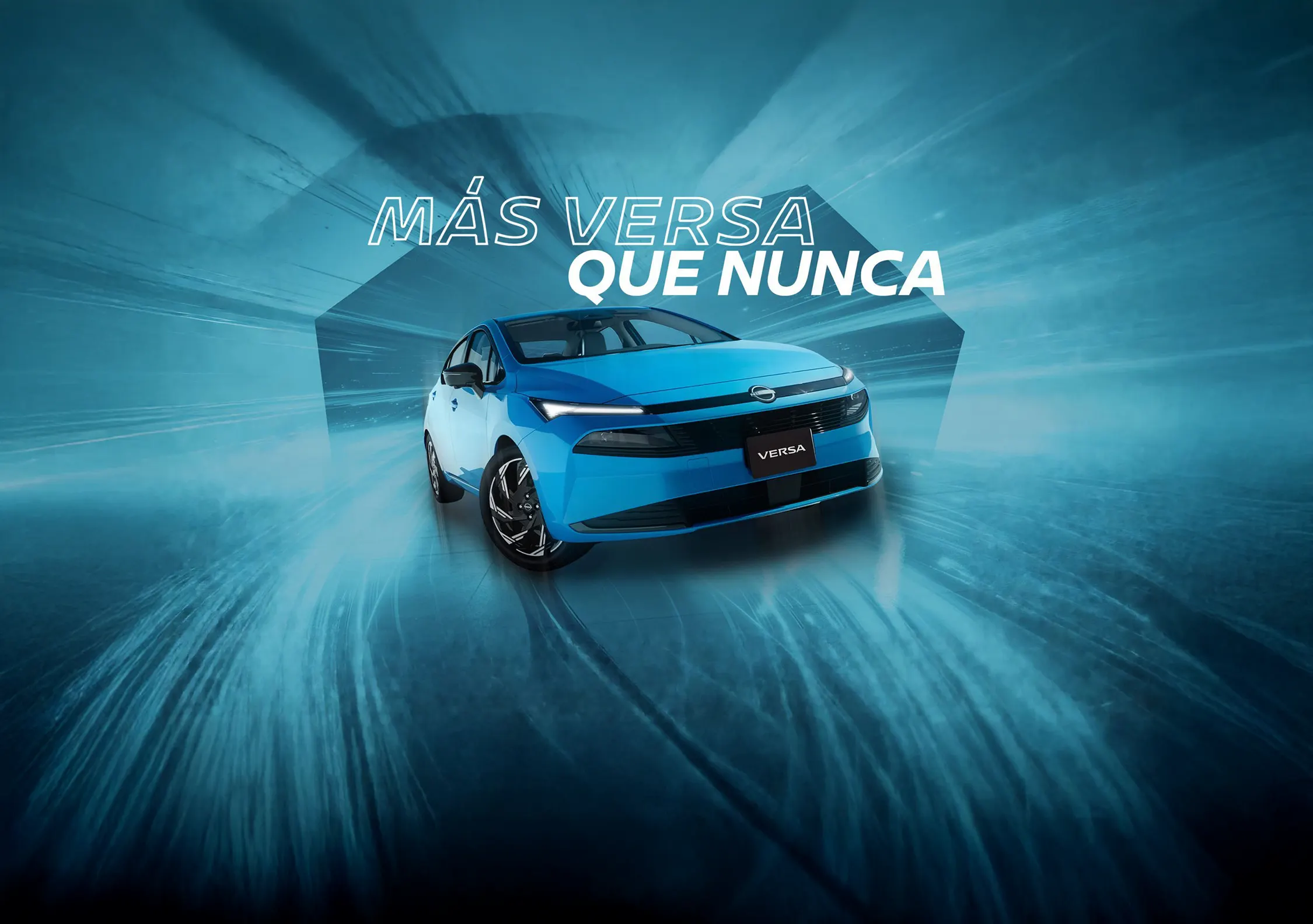 Nuevo Nissan Versa 2026 exterior vista frontal