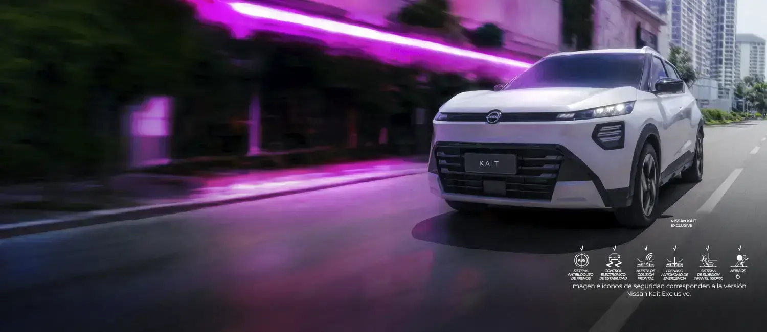 Nissan Kait, SUV Nissan disponible en Colombia.
