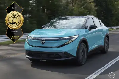 Nuevo Nissan LEAF 2026 carro eléctrico ganador del Women’s Worldwide Car of the Year