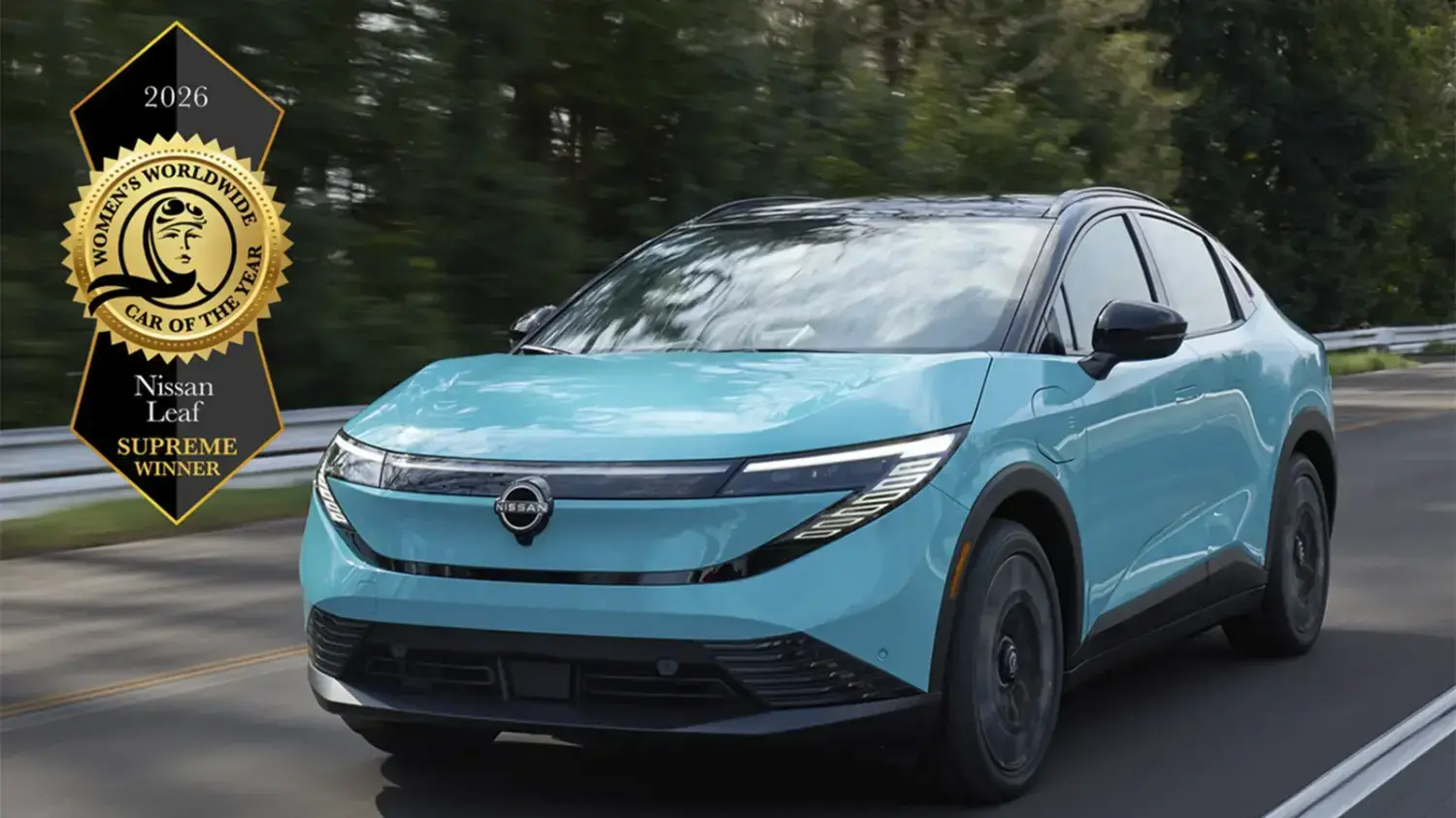 Nuevo Nissan LEAF 2026 carro eléctrico ganador del Women’s Worldwide Car of the Year