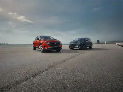 Nissan Qashqai e-POWER en carretera con tecnología híbrida