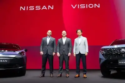 Evento de Nissan mostrando su estrategia global con inteligencia artificial y electrificación