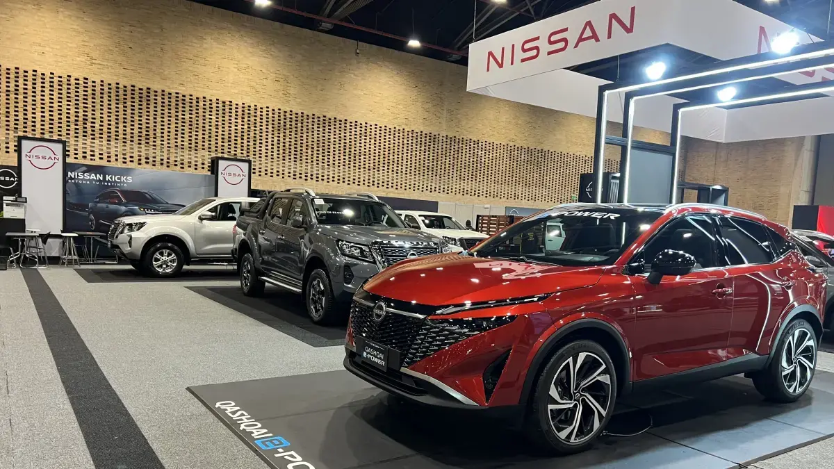 Stand de Nissan en el Salón del Automóvil Bogotá 2025