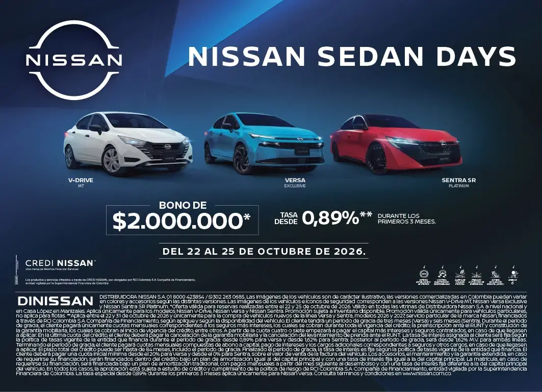 Campaña Nissan Days Sedanes