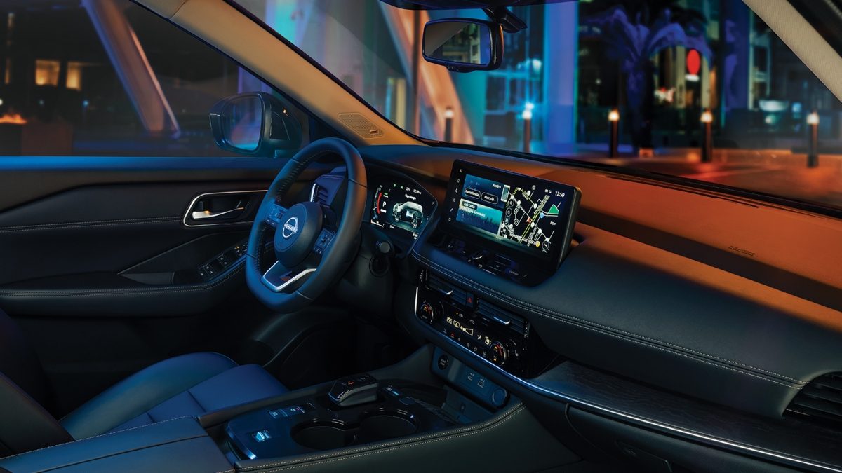 Consola central de camioneta eléctrica Nissan Xtrail ePower