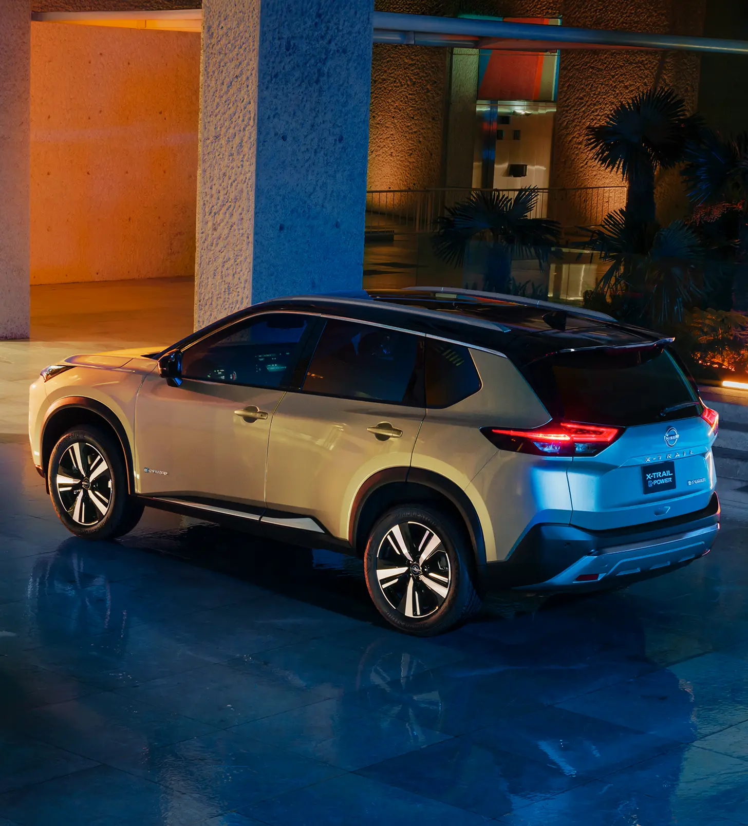 Diseño exterior de camioneta Nissan Xtrail ePower