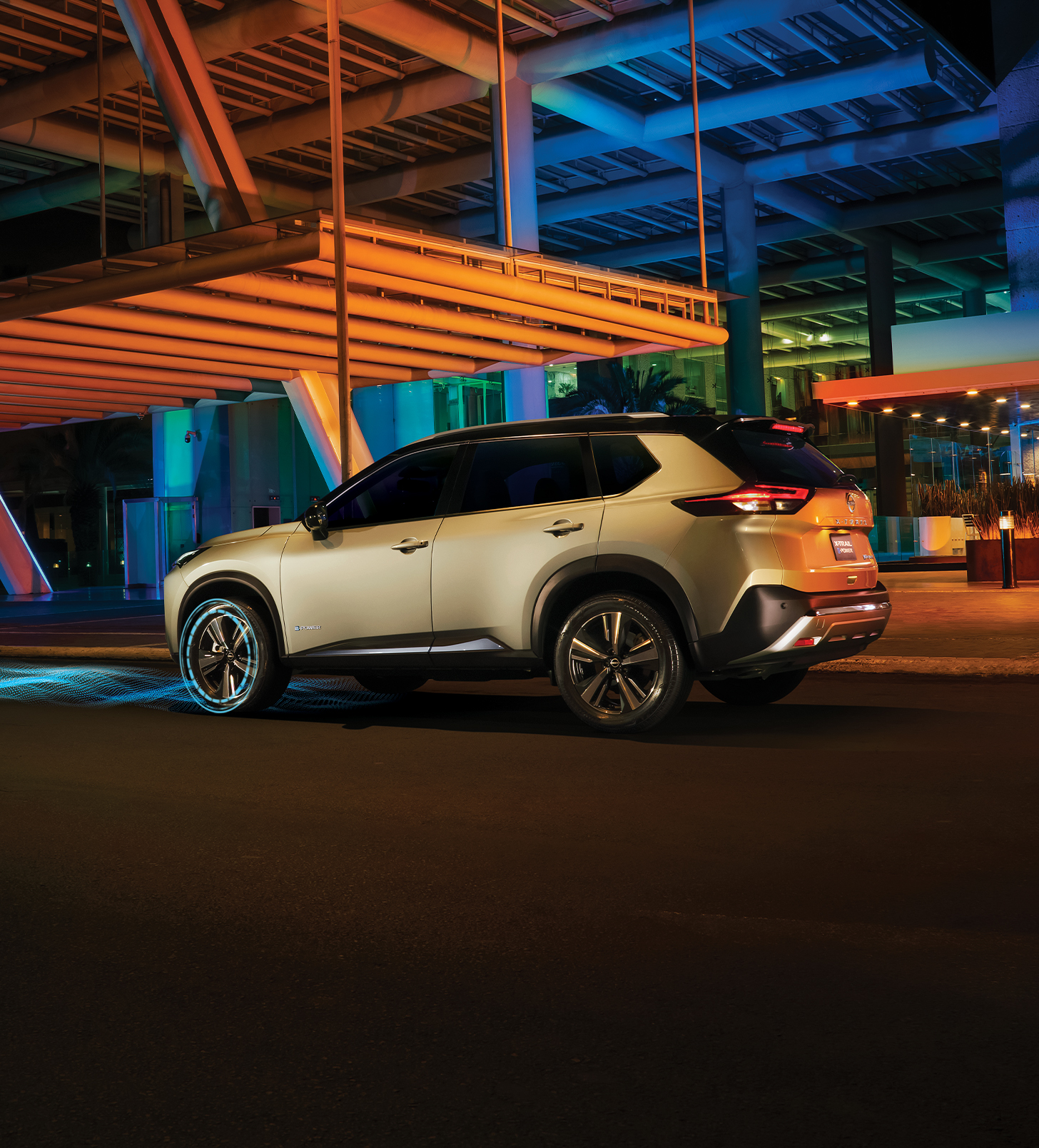 Nissan X-Trail e-POWER picado motor