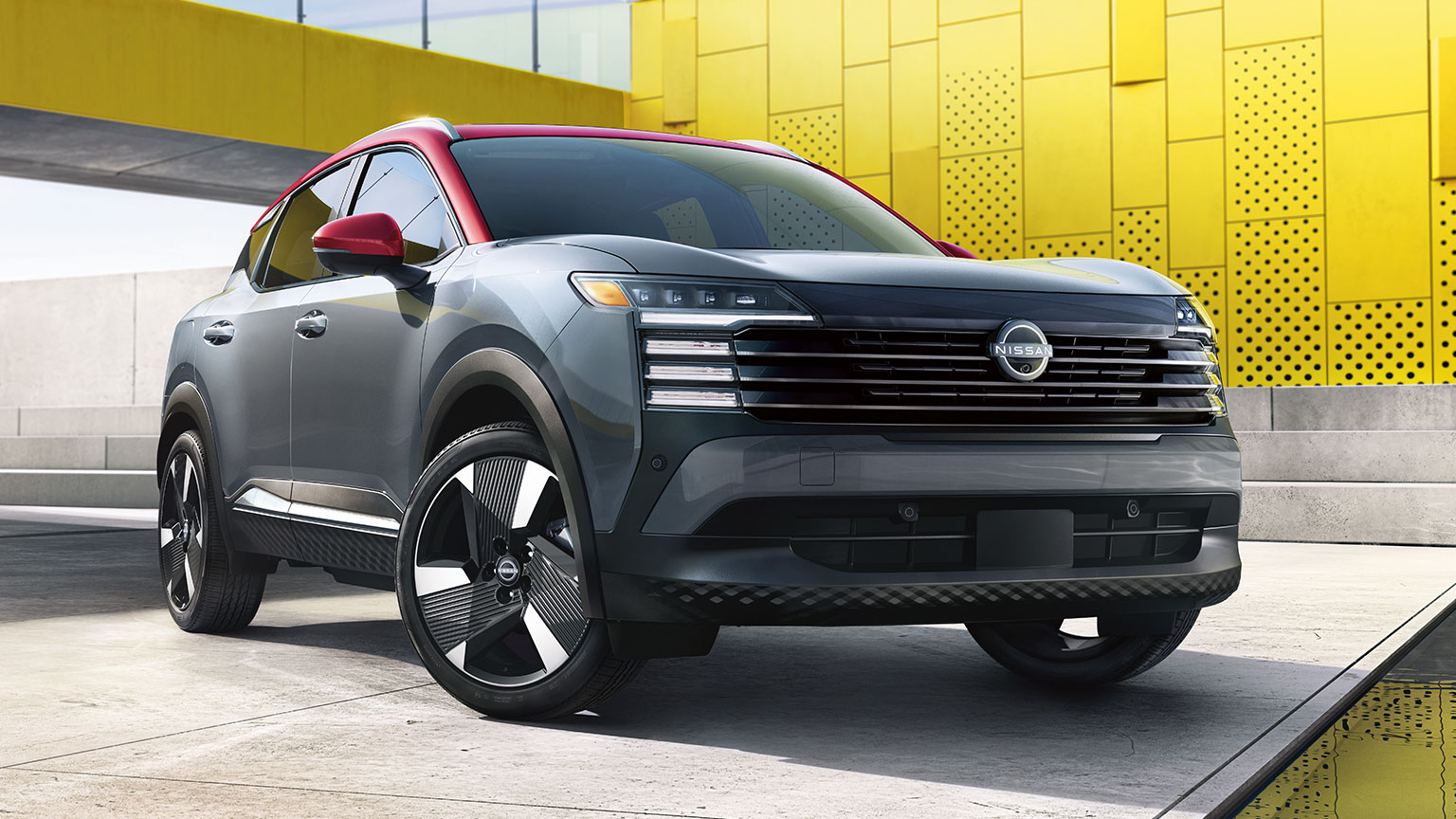 Diseño exterior de la camioneta Nissan Kicks 2025