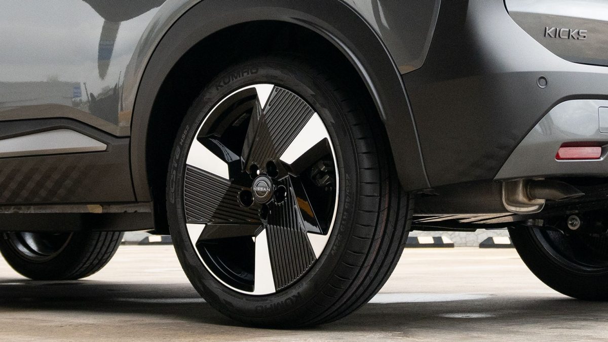 Rines de aluminio de nueva Nissan Kicks 2025
