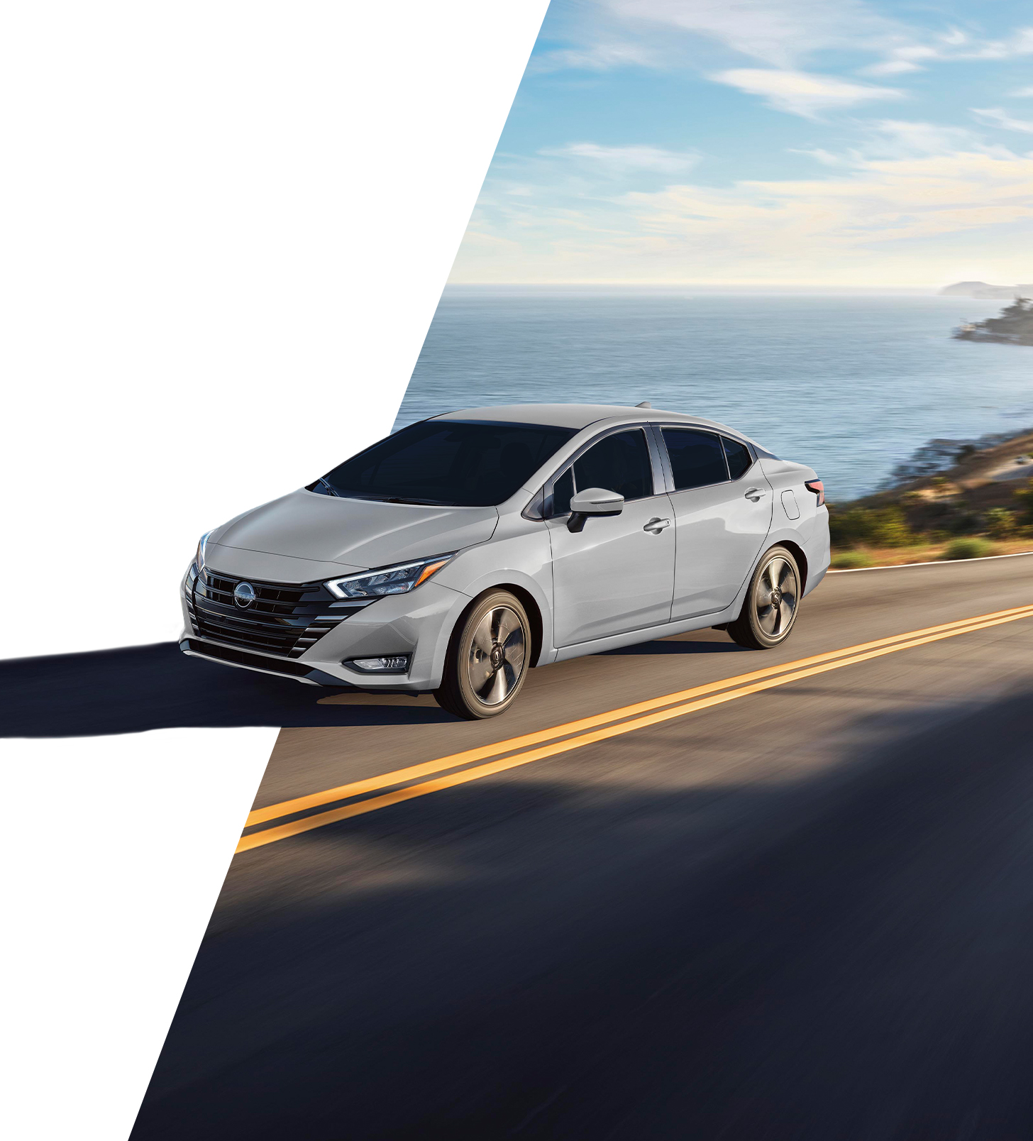 Nuevo Nissan Versa 2023 vista frontal configuralo