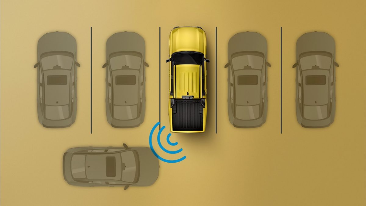 Nissan Frontier PRO PHEV 2027 con Alerta De Tráfico Cruzado (RCTA)