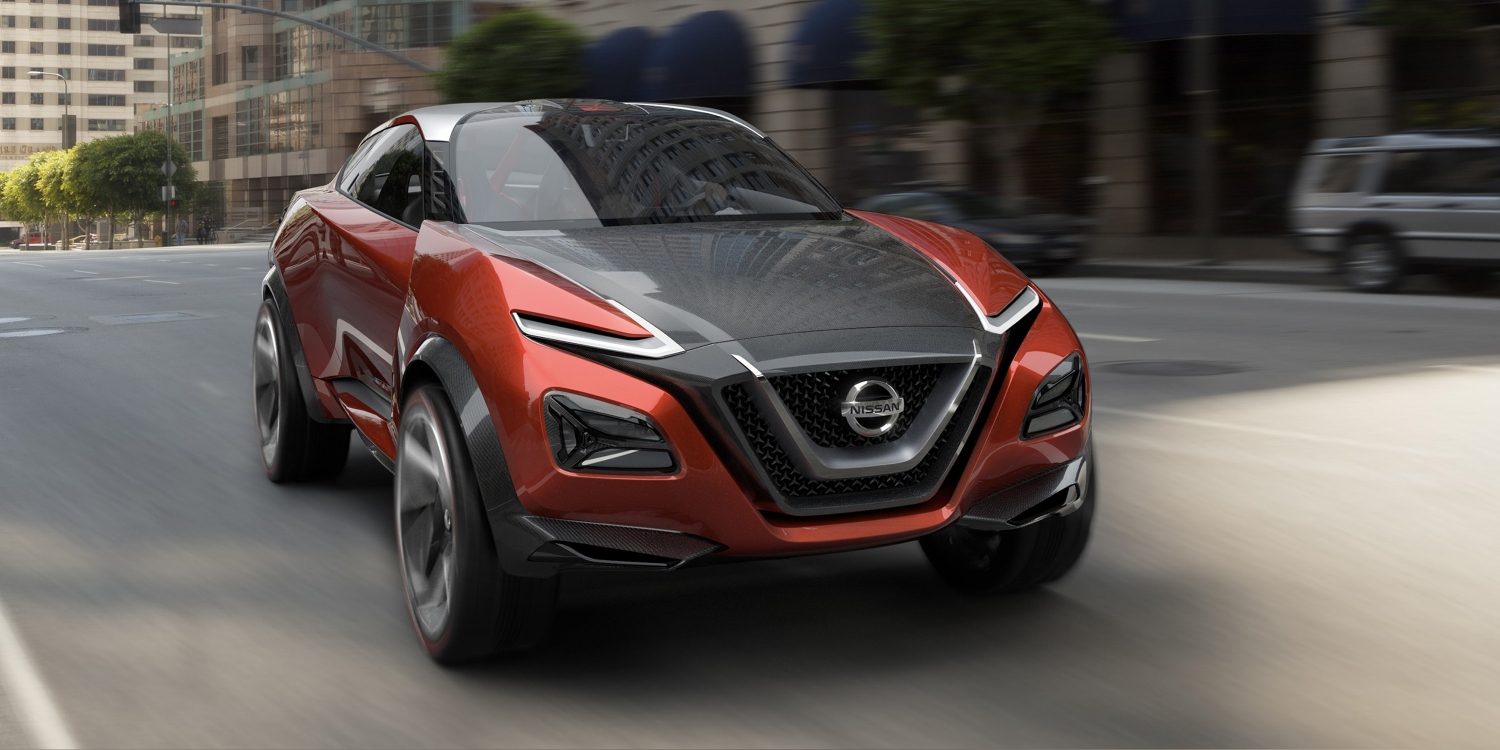 Nissan Gripz Concept front on road
