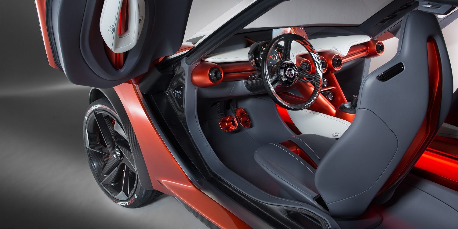 Gripz Concept seats detail